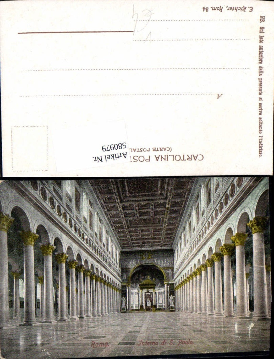580979, Photographic art Ernesto Richter Roma 34 San Paolo