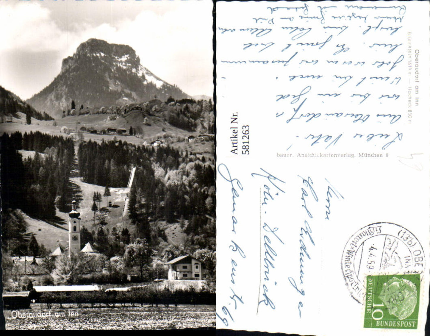 581263, Oberaudorf am Inn Brünnstein Hocheck ski jump