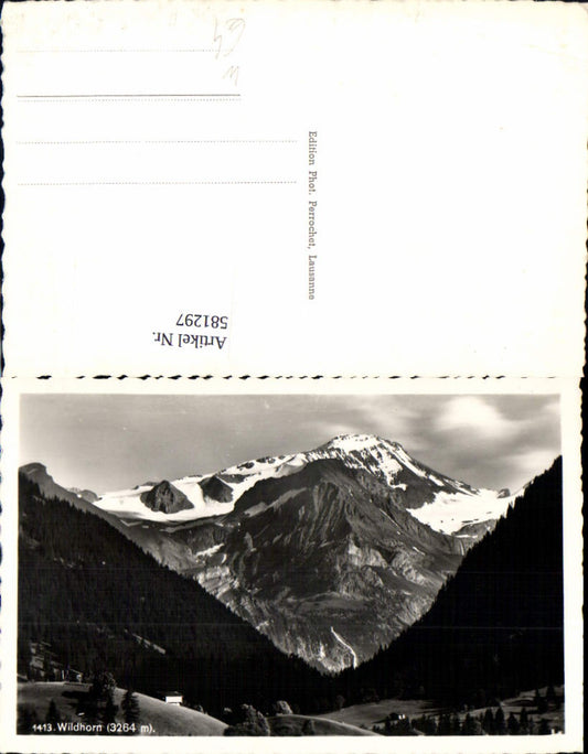 581297,Foto Ak Wildhorn Landschaft