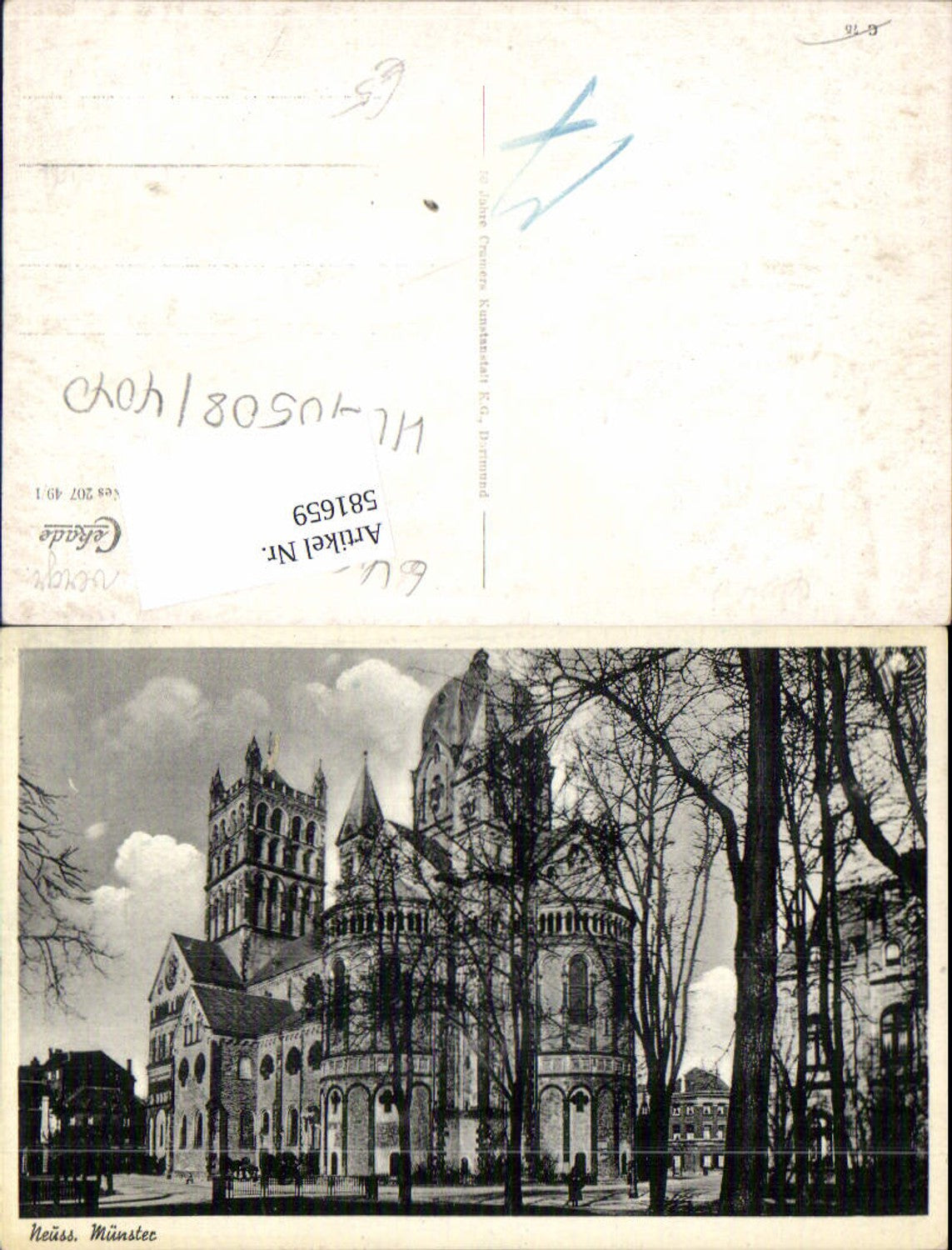 581659,Neuss Münster Kirche