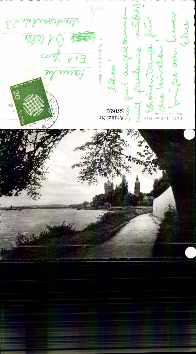 581692,Eltville am Rhein Partie a. Rhein