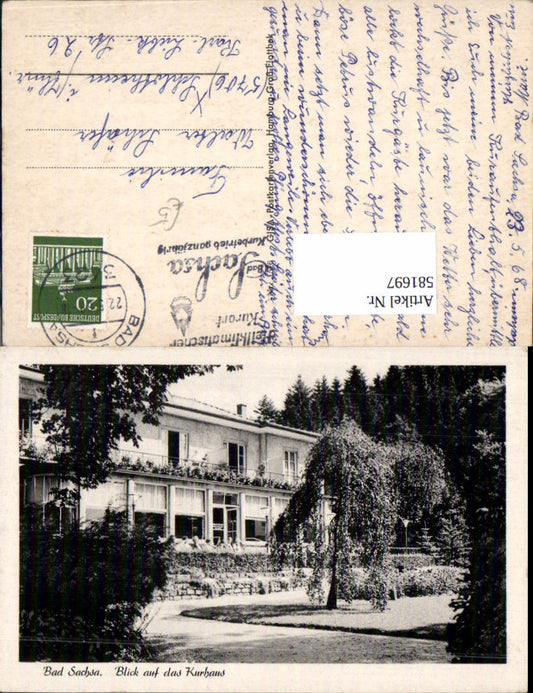 581697,Bad Sachsa Blick a. d. Kurhaus