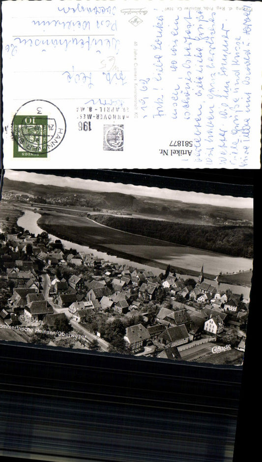 581877,Foto Ak Heinsen Oberweser