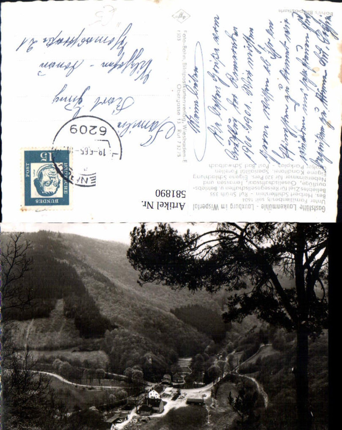 581890,Lorch Laukenmühle Lauxburg i. Wispertal