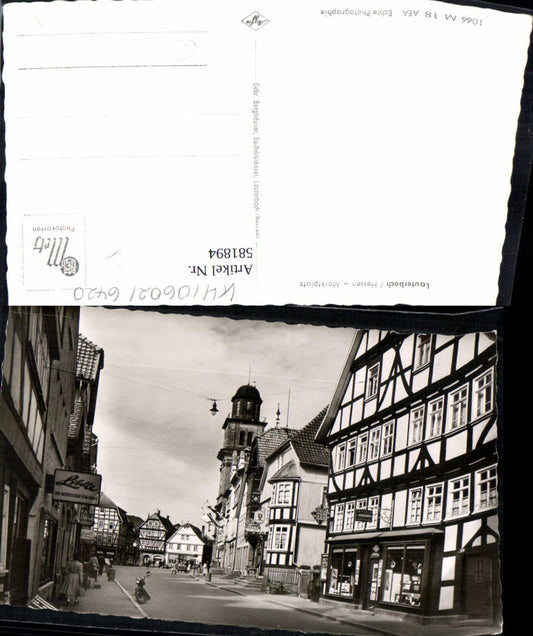 581894,Foto Ak Lauterbach Marktplatz
