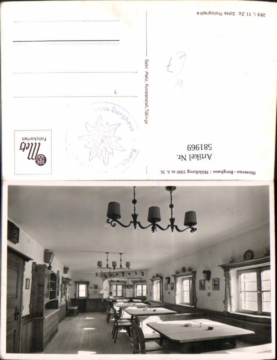 581969, Bayrischzell Siemens Berghaus Mühlberg Interior view