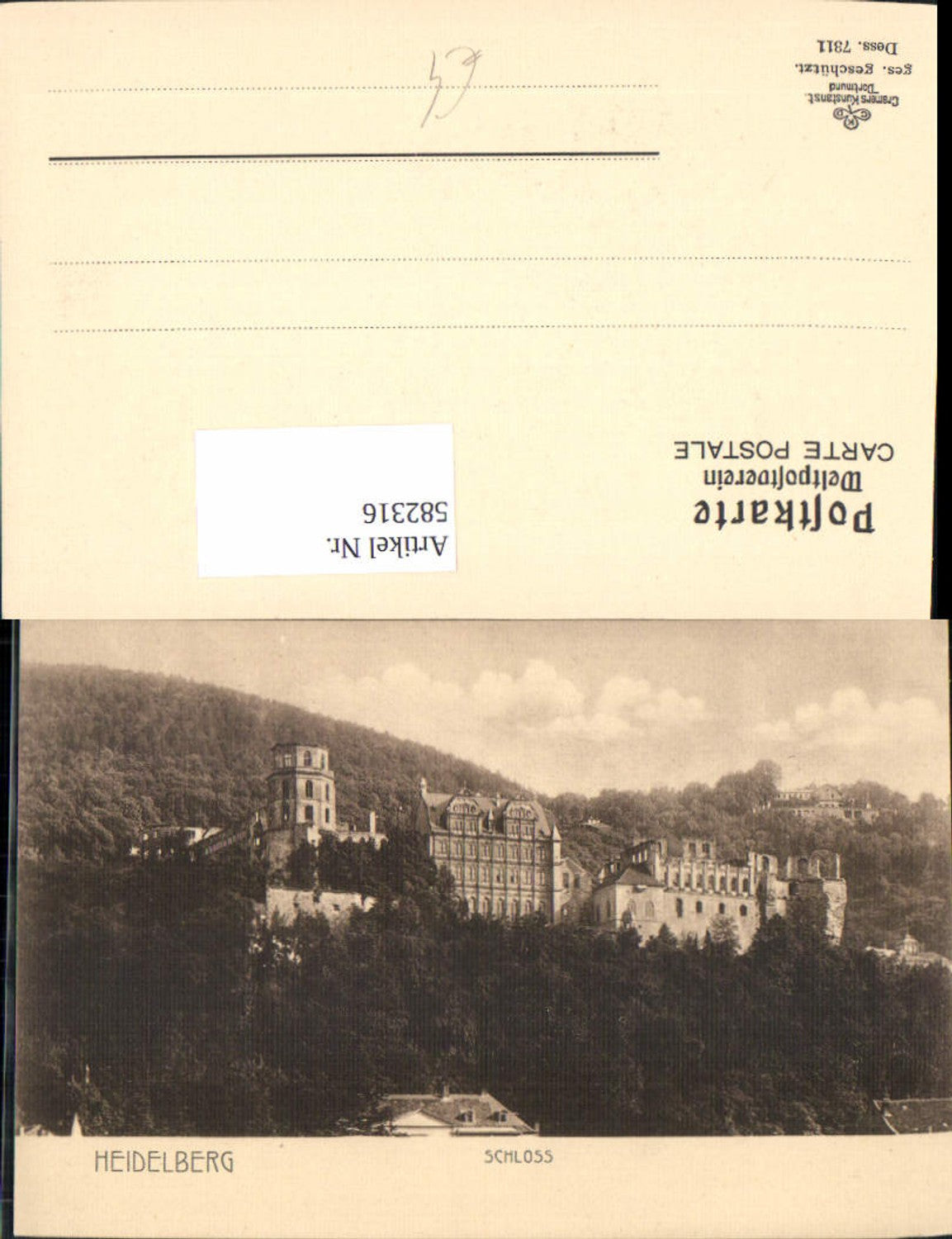 582316, Heidelberg Castle