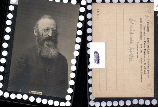 583070,Foto-AK Anzengruber Dichter pub B.K.W.I.