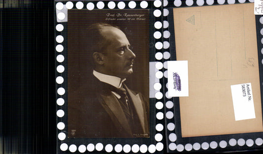 583073,Prof. Dr. Rausenberger Erfinder des 42 cm Mörser Armee K.K.