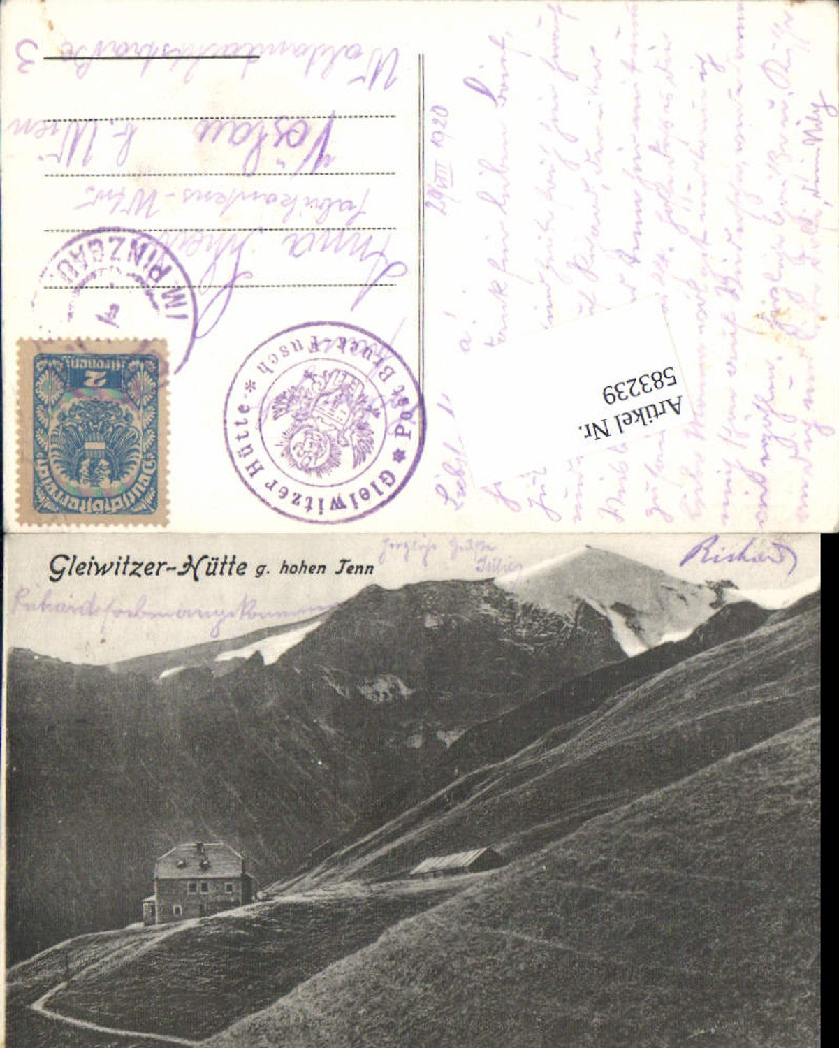 583239,Bruck Fusch Glocknerstraße Gleiwitzer Hütte Hirzbachthal