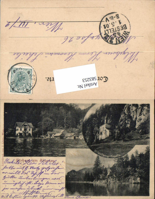 583253,Fürberg St. Gilgen am Abersee St. Wolfgang Kapelle Winkl