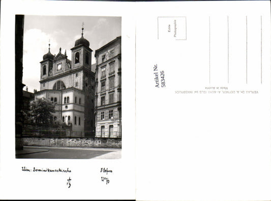 583426,Photographic Art Dr. Defner Wr. 76 Vienna Dominican Church