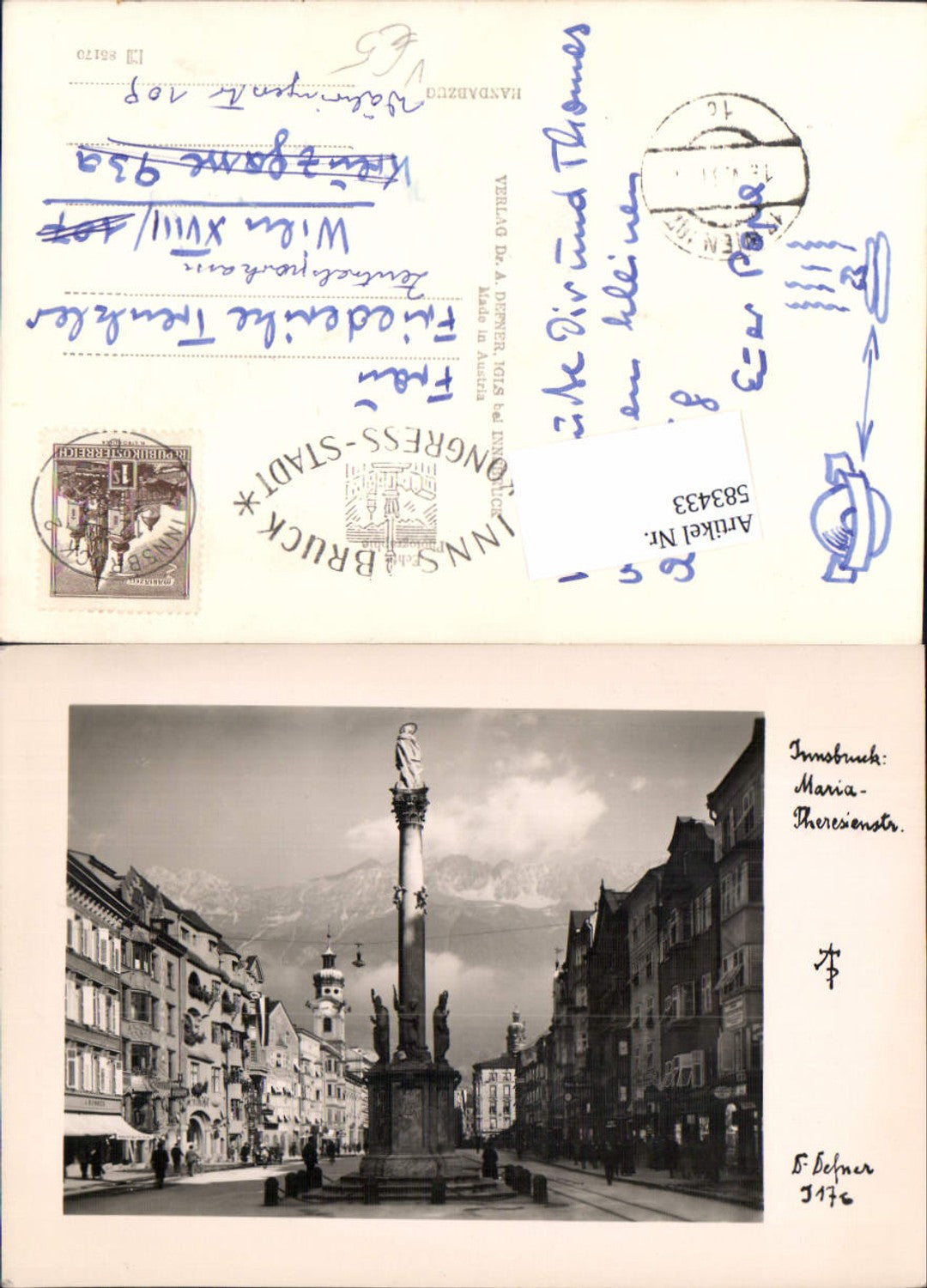 583433,Fotokunst Dr. Defner I 176 Innsbruck