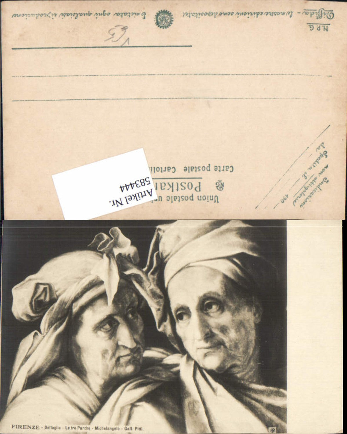 583444,Fotokunst NPG Firenze Dettaglio Michelangelo