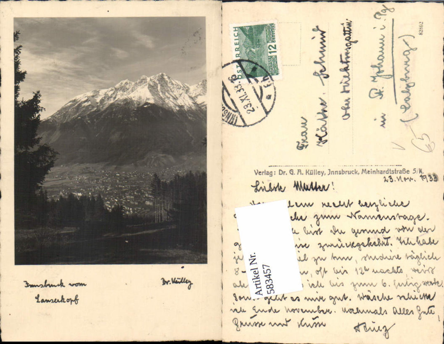 583457,Fotokunst Dr. Külley Innsbruck Lans Lanserkopf