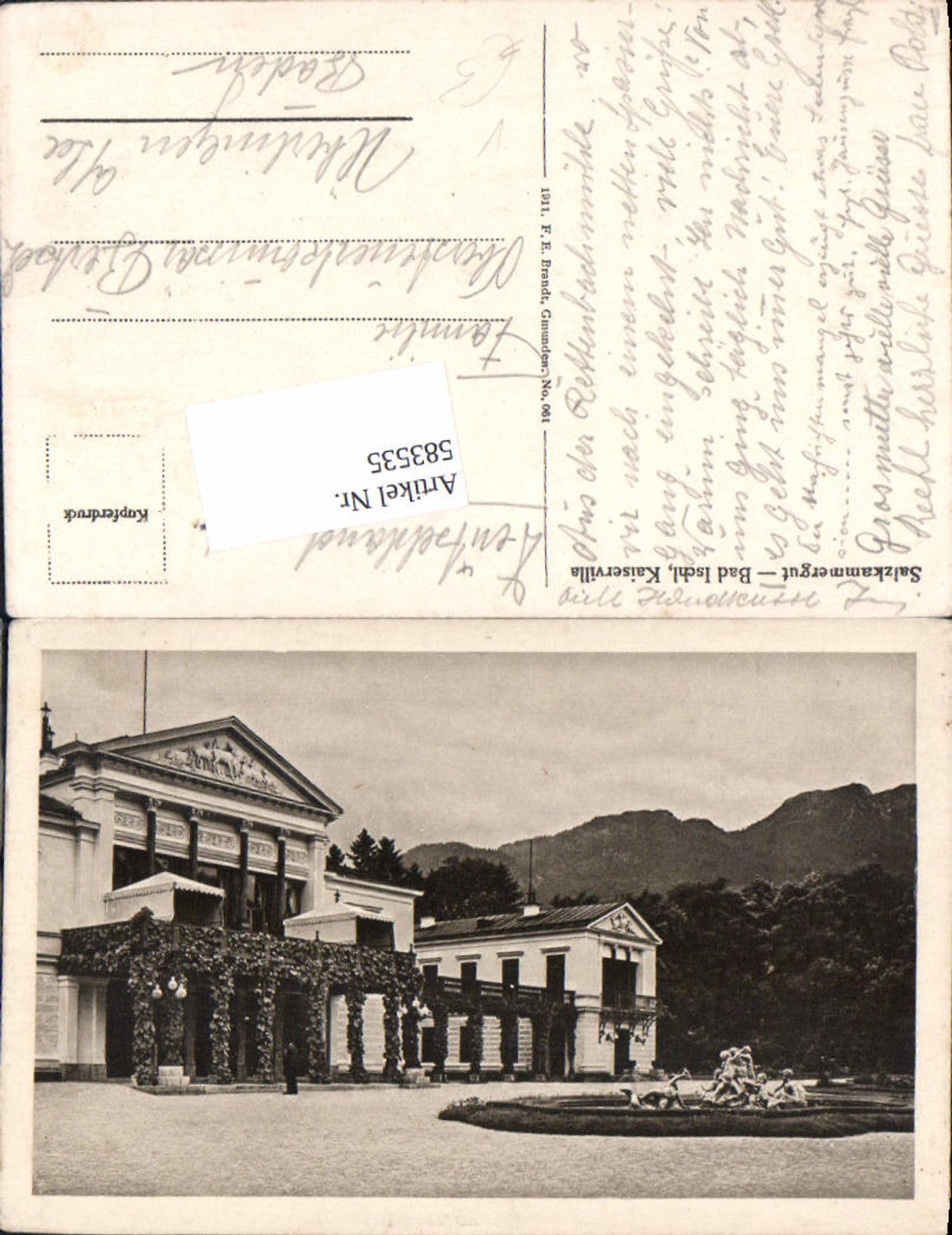 583535,Bad Ischl Kaiservilla pub Brandt 061