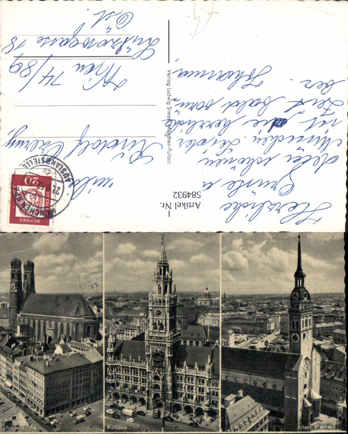 584932, Munich City Hall Frauenkirche