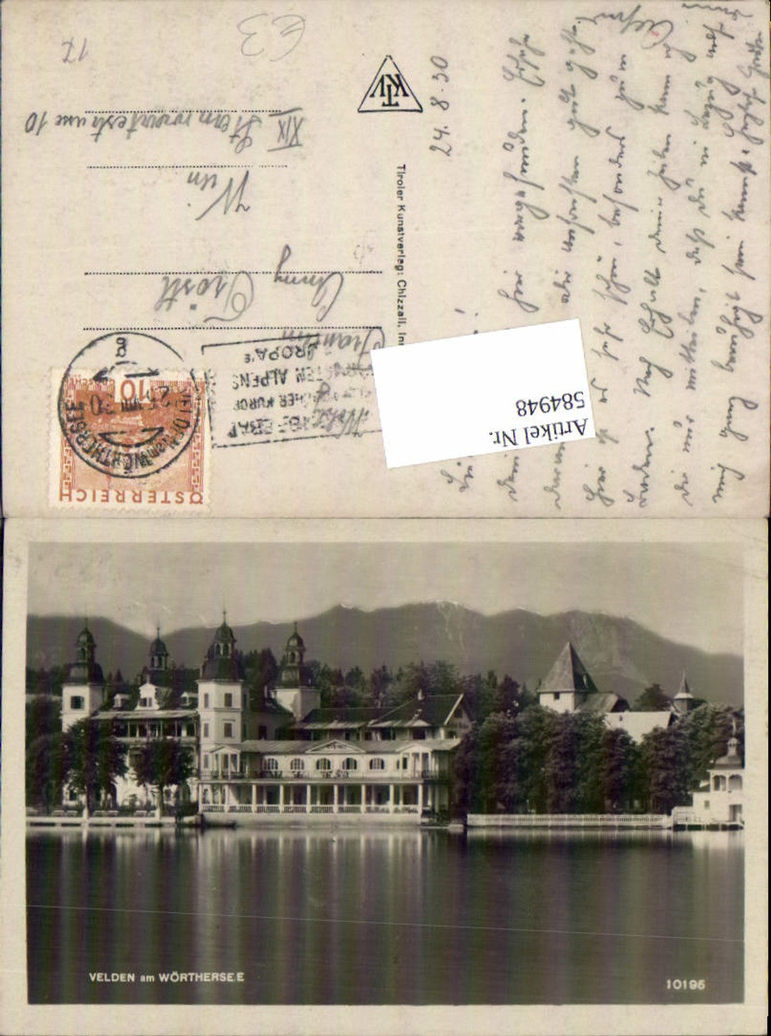 584948,Velden am Wörthersee Schloßhotel