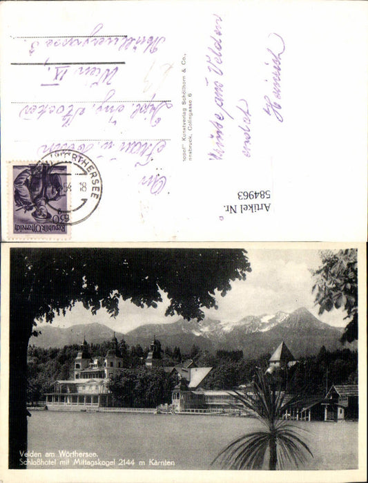 584963,Velden am Wörthersee Schloßhotel