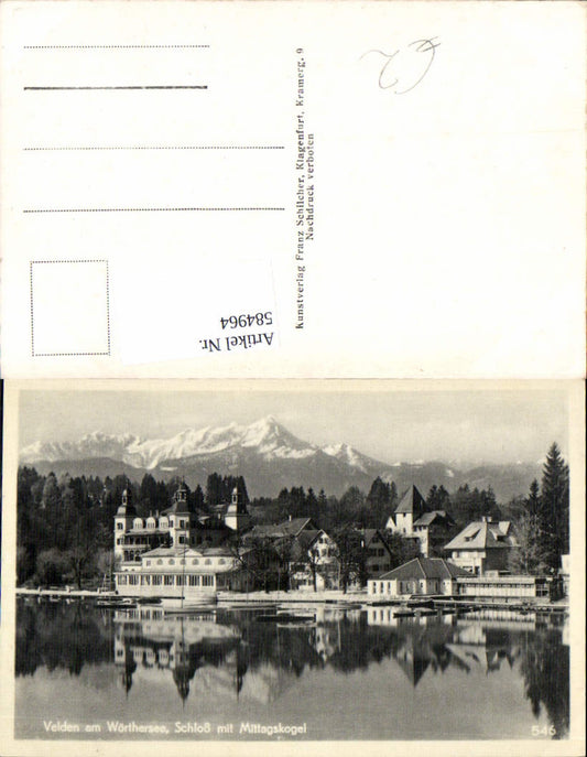 584964,Velden am Wörthersee Schloßhotel