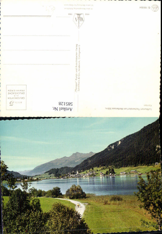 585128, Techendorf a. Weißensee, municipality of Weißensee, view