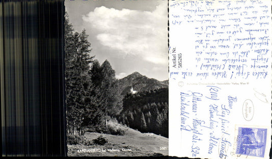 585265,Foto Ak Kanzianiberg b. Mallestig Finkenstein am Faaker See