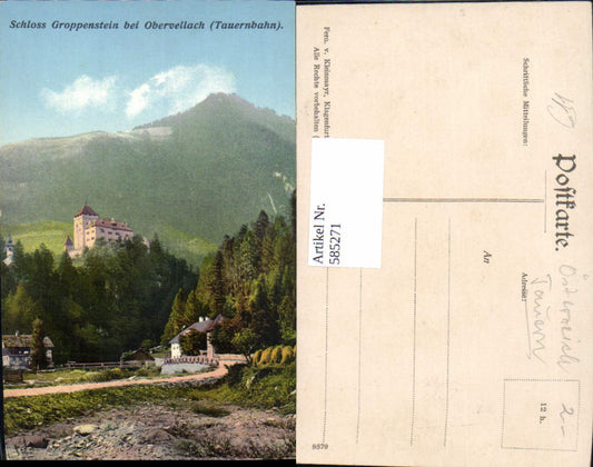 585271,Schloss Burg Groppenstein b. Obervellach
