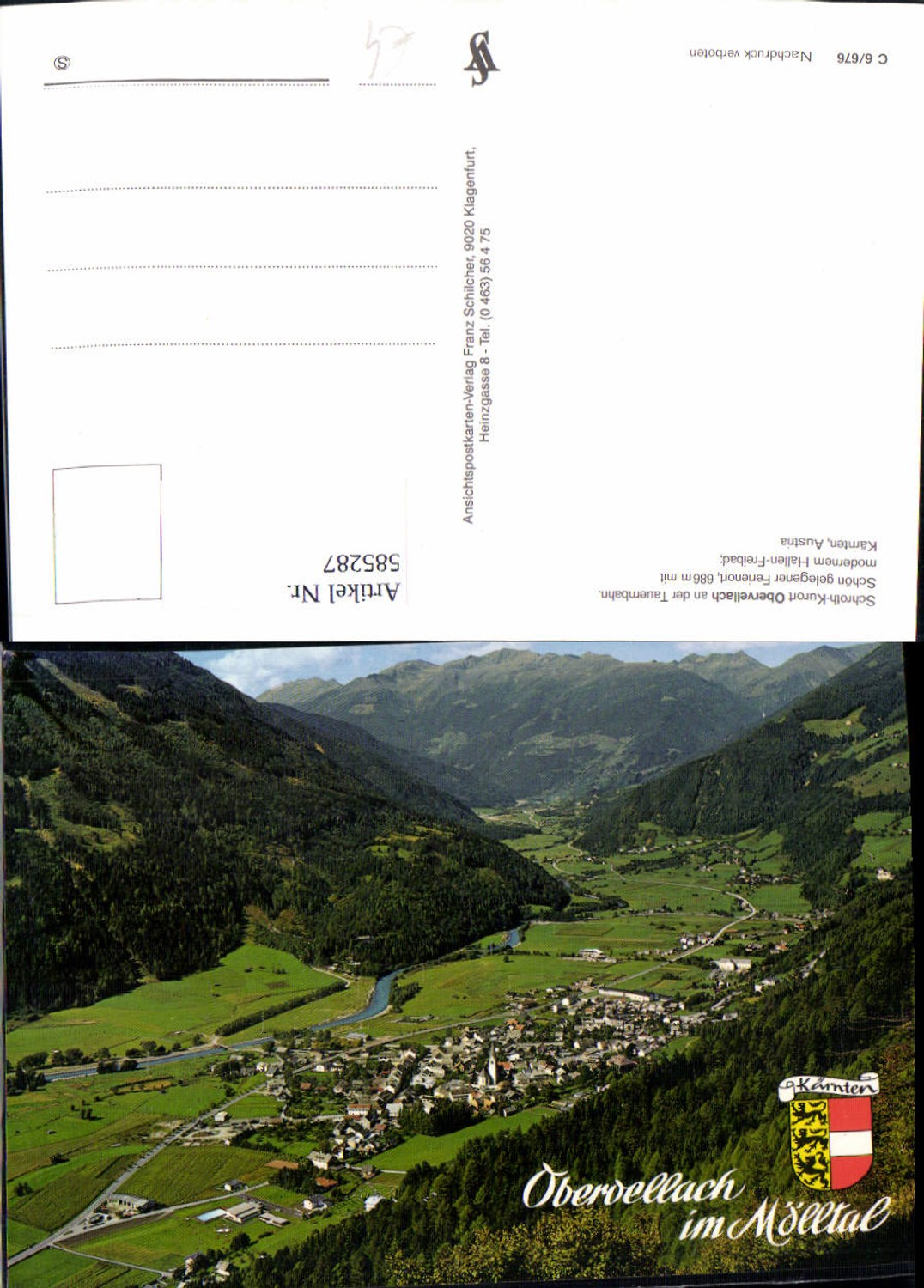 585287,Obervellach a. d. Tauernbahn Totale