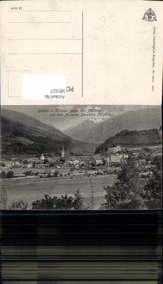 585327, Gmünd i. Carinthia vs. d. Maltatal md Malteiner Sonnblick