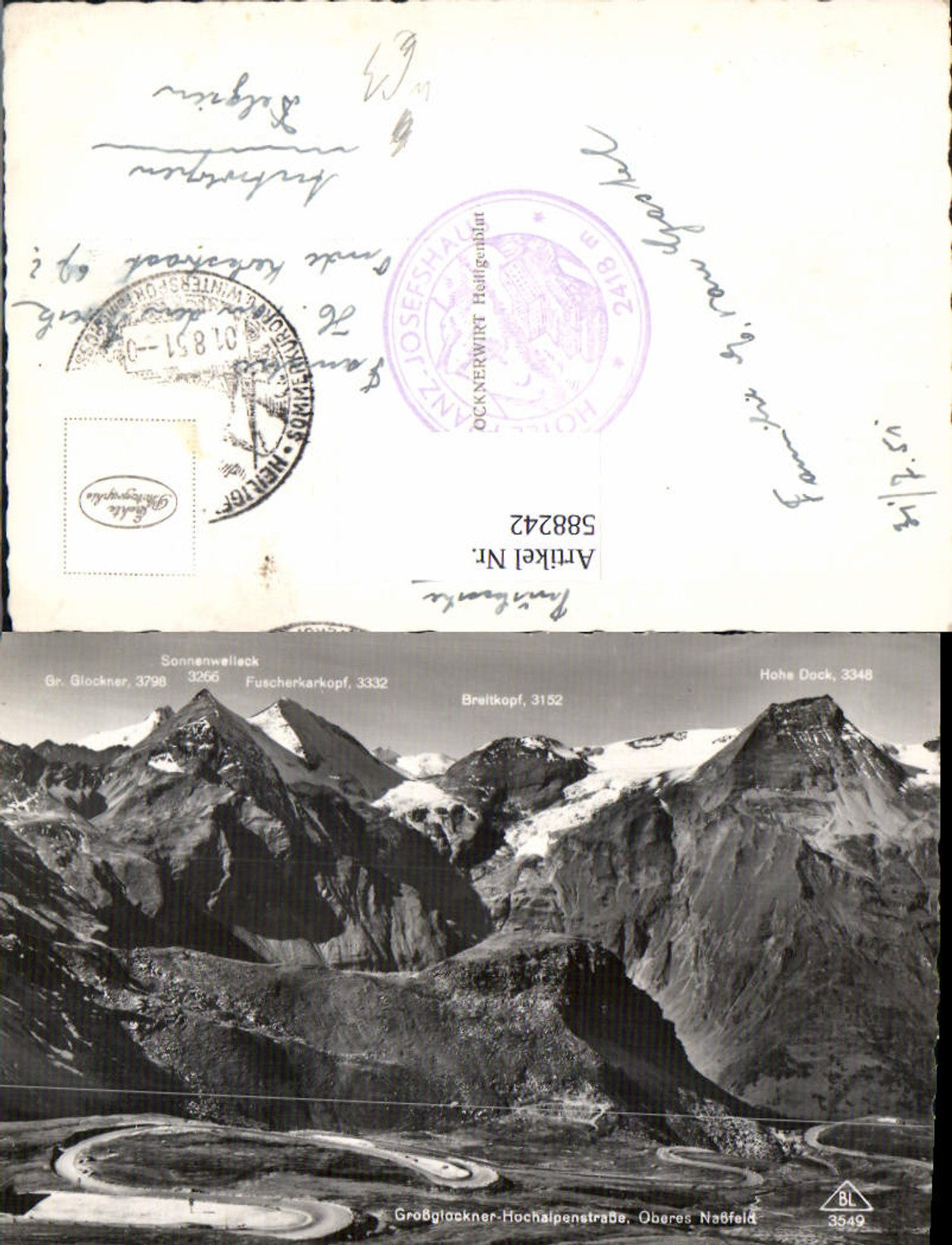 588242,Grossglockner Hochalpenstrasse Heiligenblut Naßfeld