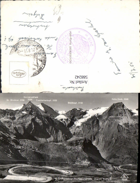 588242,Grossglockner Hochalpenstrasse Heiligenblut Naßfeld