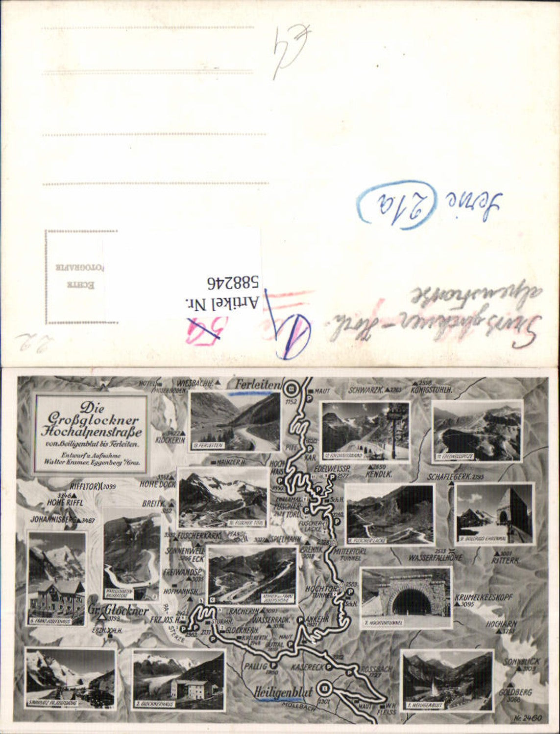 588246,Grossglockner Hochalpenstrasse Heiligenblut Ferleiten Vogelschau