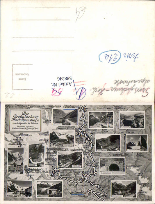 588246,Grossglockner Hochalpenstrasse Heiligenblut Ferleiten Vogelschau
