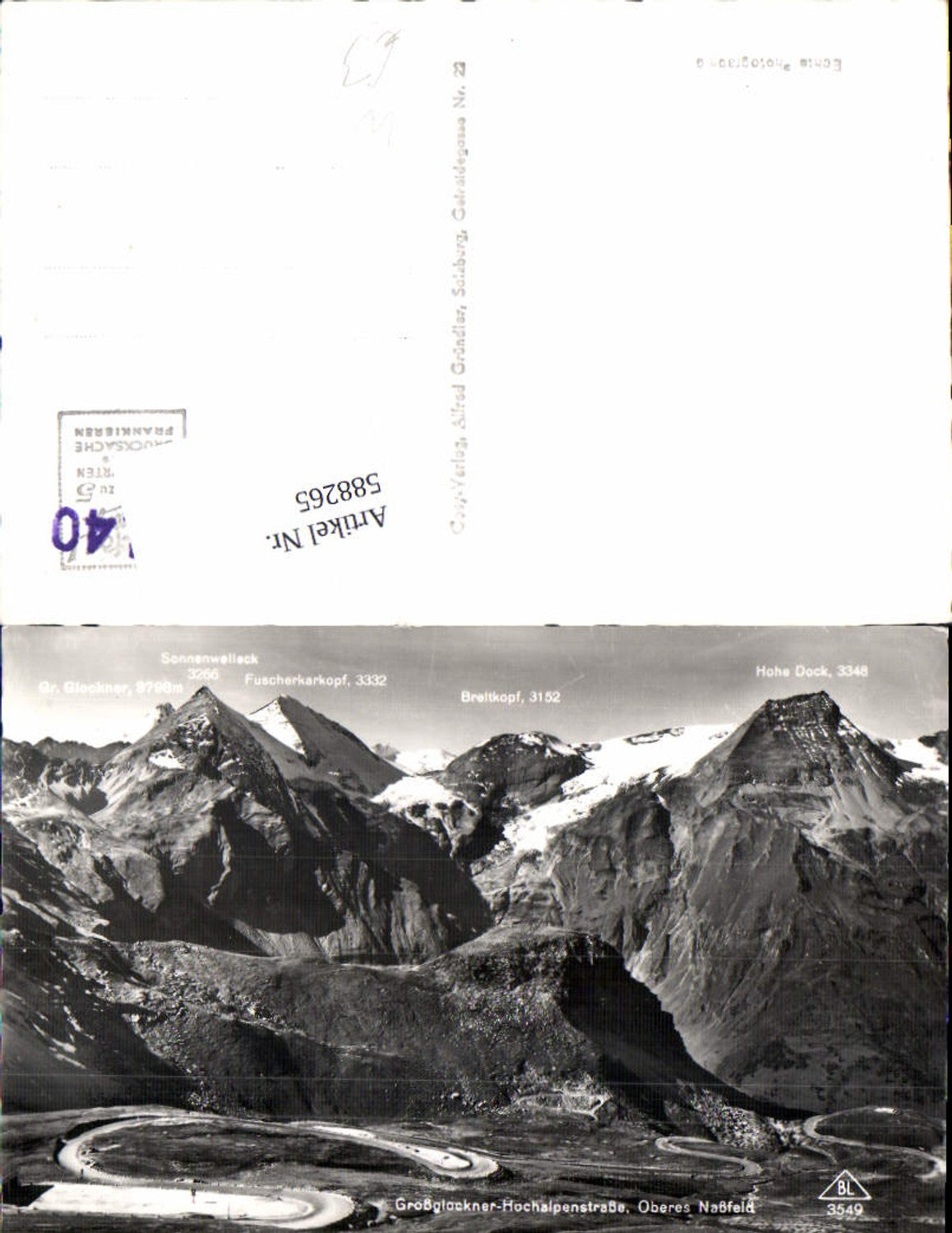 588265, Grossglockner High Alpine Road Heiligenblut Nassfeld