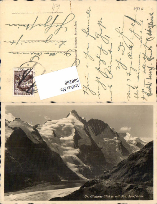 588268, Grossglockner High Alpine Road Heiligenblut Franz Josefhöhe