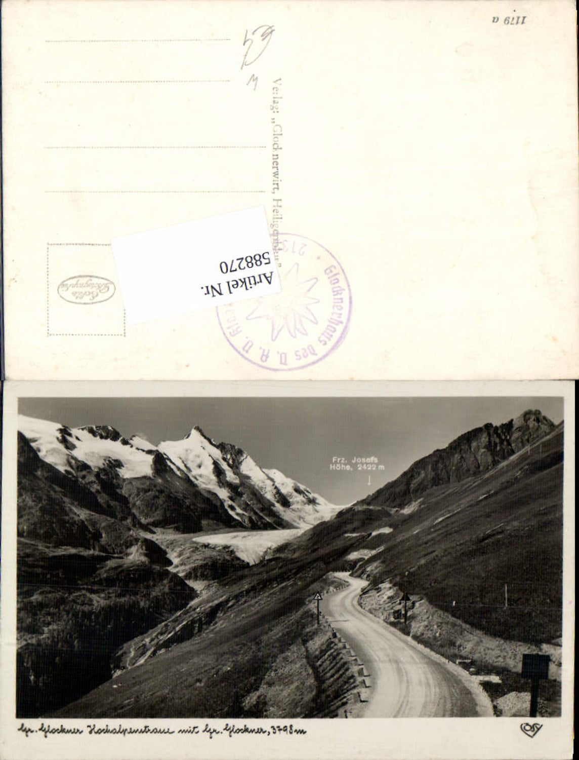 588270, Grossglockner High Alpine Road Heiligenblut section