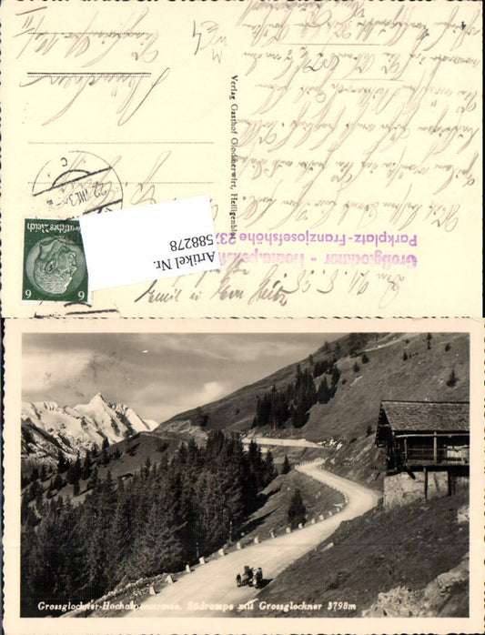 588278,Grossglockner Hochalpenstrasse Heiligenblut Beiwagen Seitenwagen Südrampe