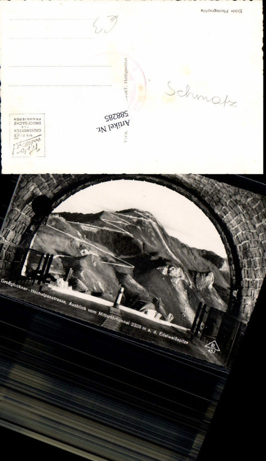 588285,Grossglockner Hochalpenstrasse Heiligenblut Mittertörltunnel Tunnel