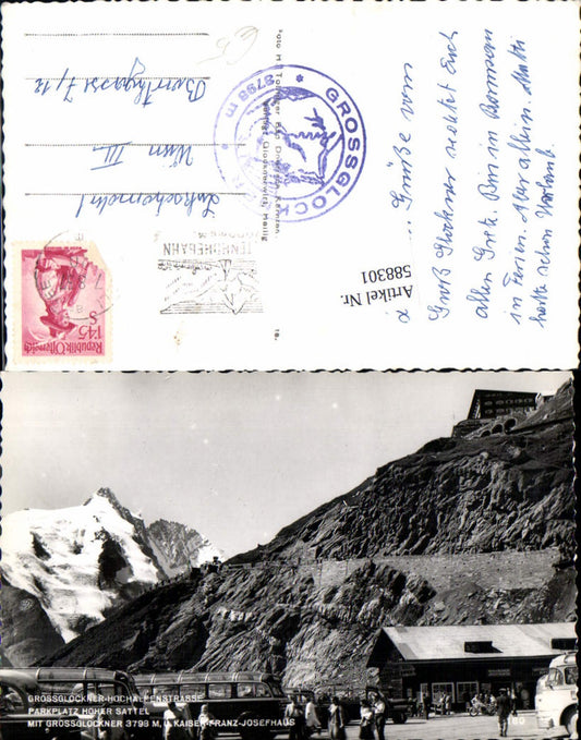 588301,Grossglockner Hochalpenstrasse Heiligenblut Bus Autobus Postbus