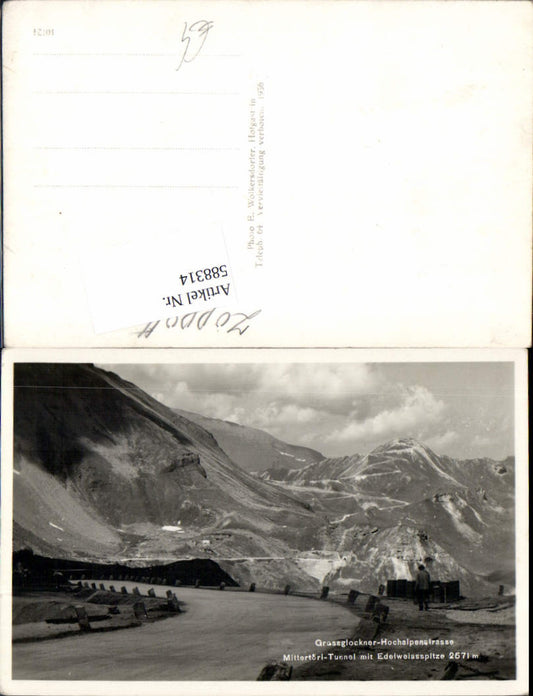 588314,Grossglockner Hochalpenstrasse Heiligenblut Mittertörl Tunnel