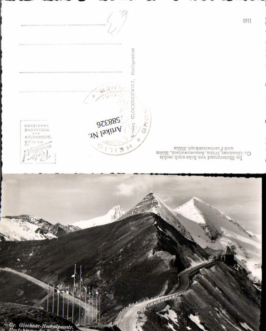 588326,Grossglockner Hochalpenstrasse Heiligenblut Fuschertörl