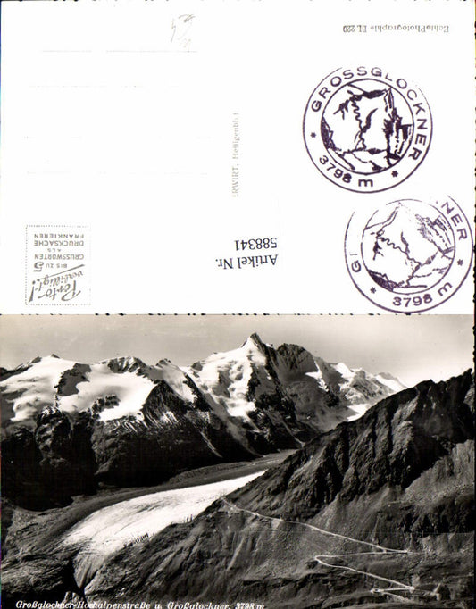588341,Grossglockner Hochalpenstrasse Heiligenblut Pasterze