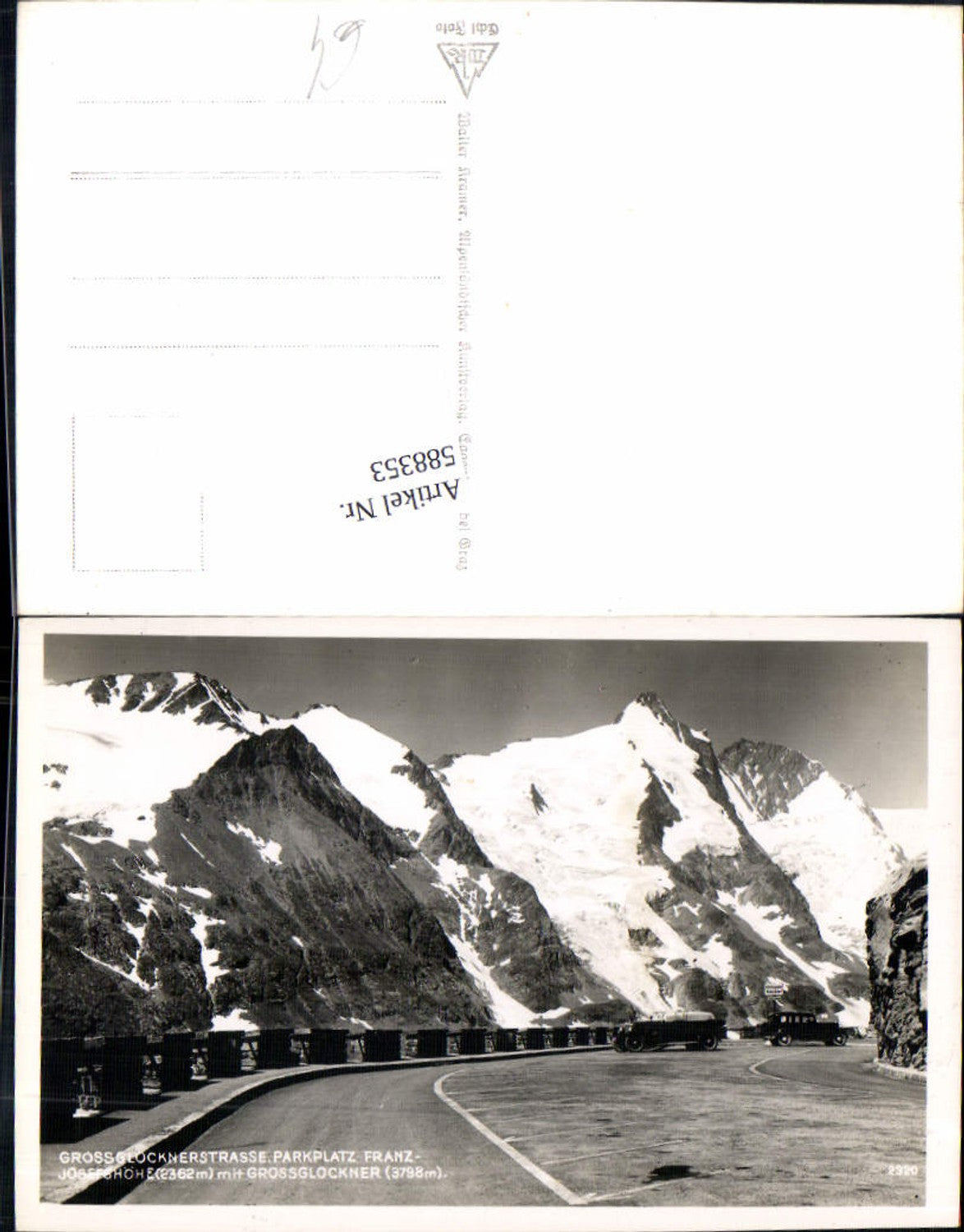 588353,Grossglockner Hochalpenstrasse Heiligenblut Parkplatz Franz Josefhöhe