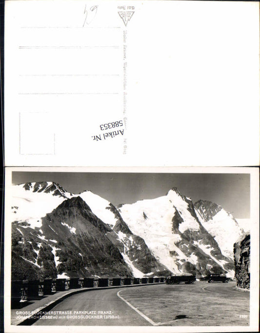 588353, Grossglockner High Alpine Road Heiligenblut Parking Lot Franz Josefhöhe