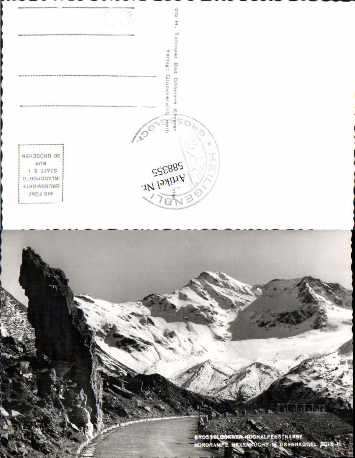588355,Grossglockner Hochalpenstrasse Heiligenblut Südrampe Hexenküche