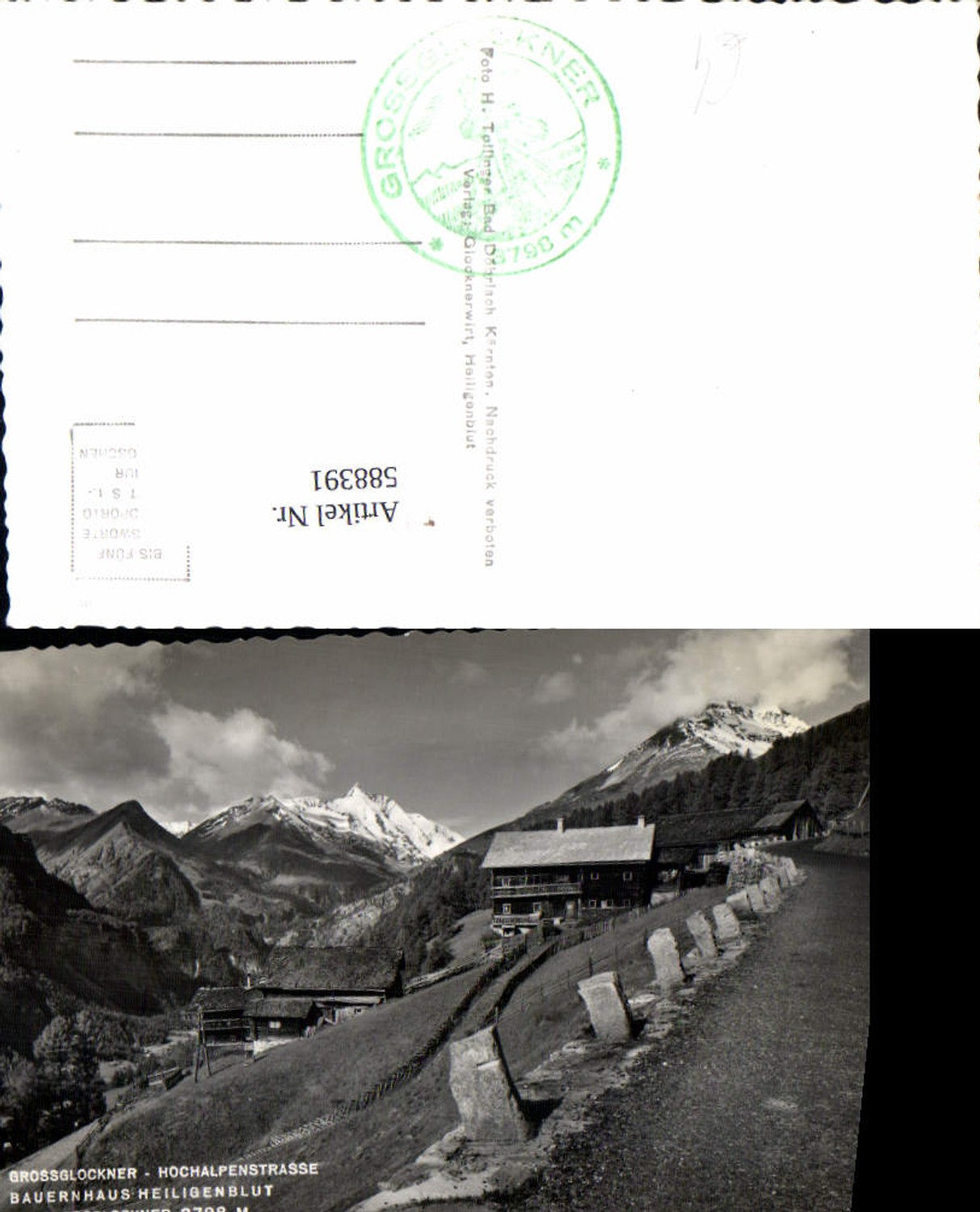 588391,Grossglockner Hochalpenstrasse Heiligenblut Bauernhaus