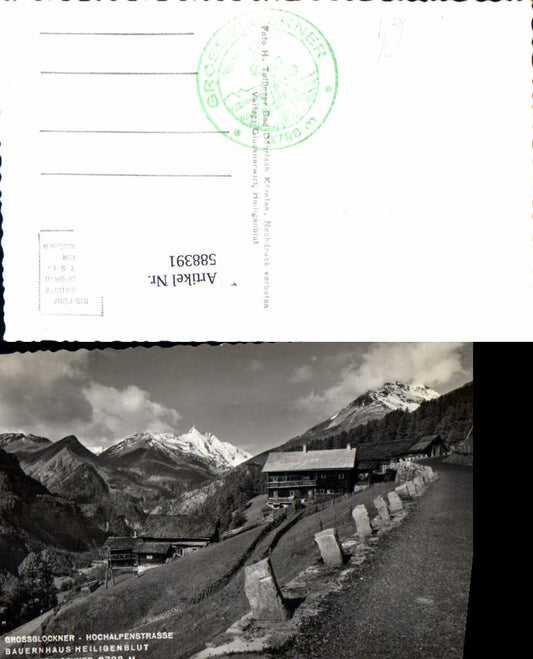 588391,Grossglockner Hochalpenstrasse Heiligenblut Bauernhaus