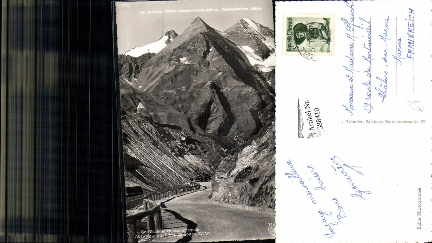 588410,Grossglockner Hochalpenstrasse Heiligenblut Edelweißspitze