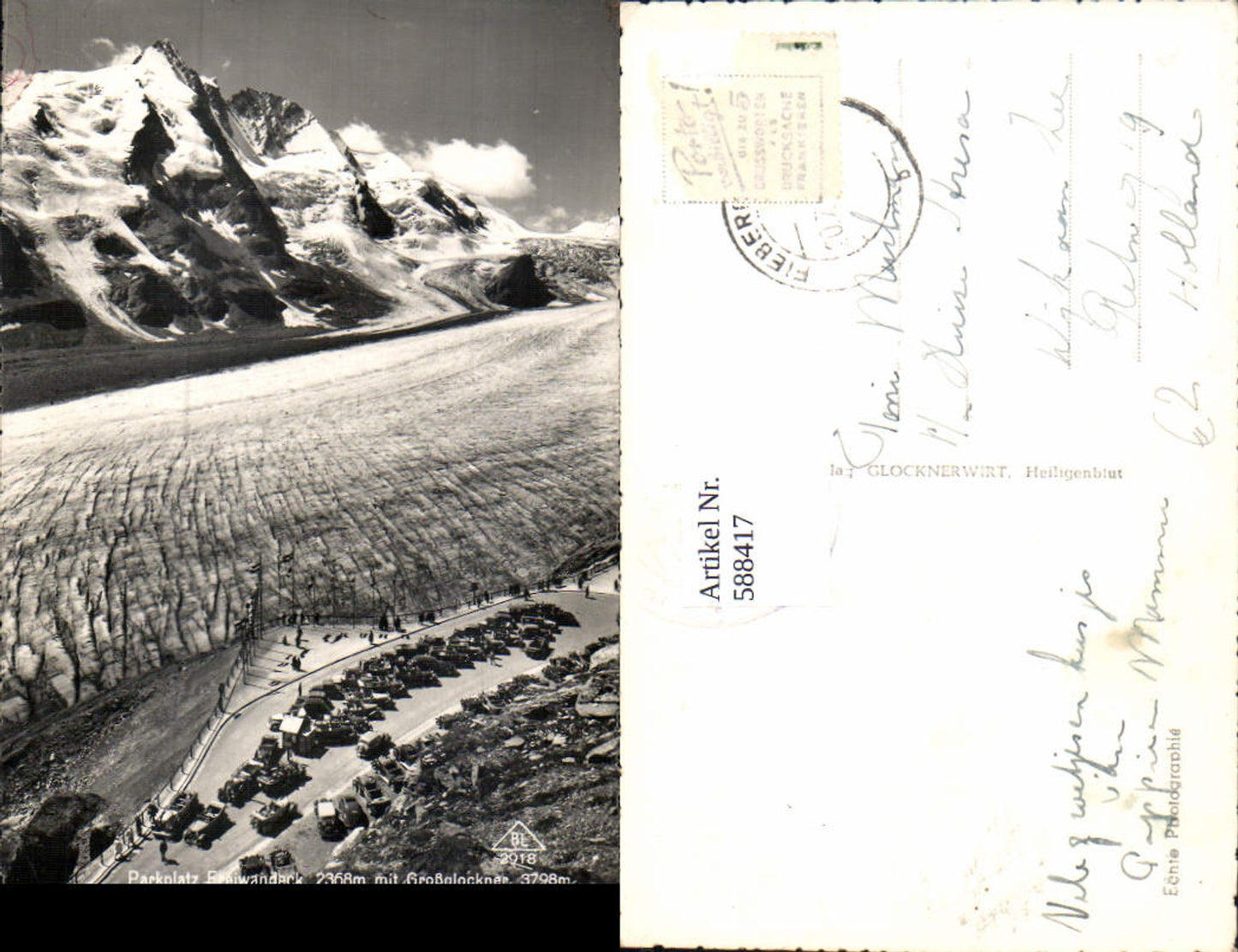 588417,Grossglockner Hochalpenstrasse Heiligenblut Parkplatz Autos