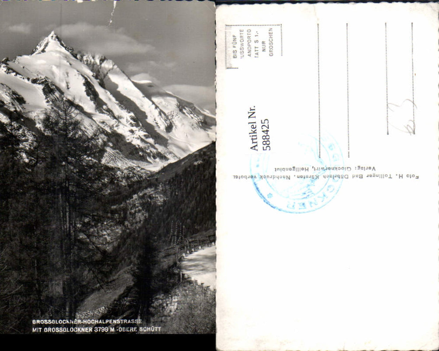 588425,Grossglockner Hochalpenstrasse Heiligenblut Obere Schütt